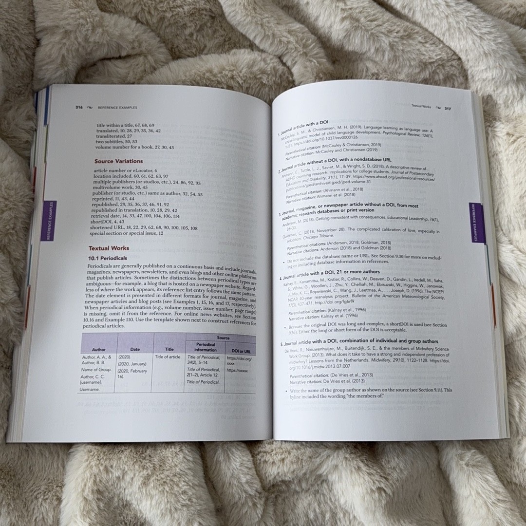 Publication Manual of the American Psychological Association Seventh Edition APA