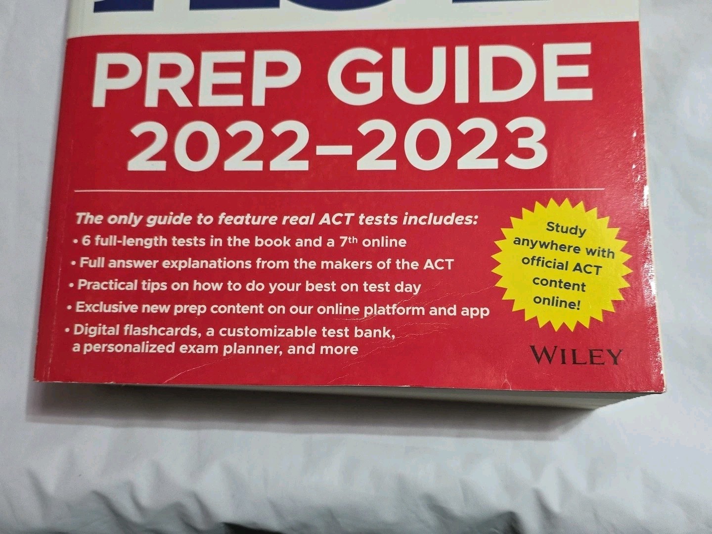 ACT Prep Guide 2022-2023 Paperback By ACT Like New The Official