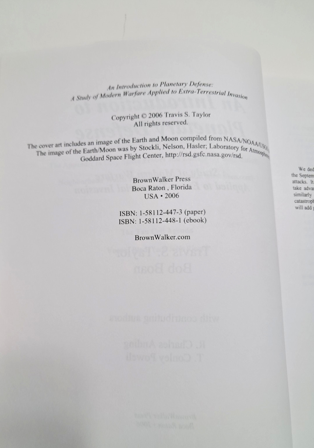 An Introduction to Planetary Defense: A Study of Modern Warfare Applied to