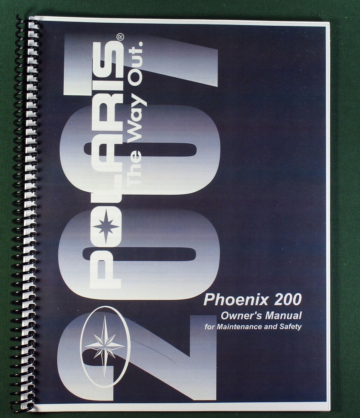 2007 Polaris Phoenix 200 ATV Owner’s Manual: 120 Pages & Protective Covers
