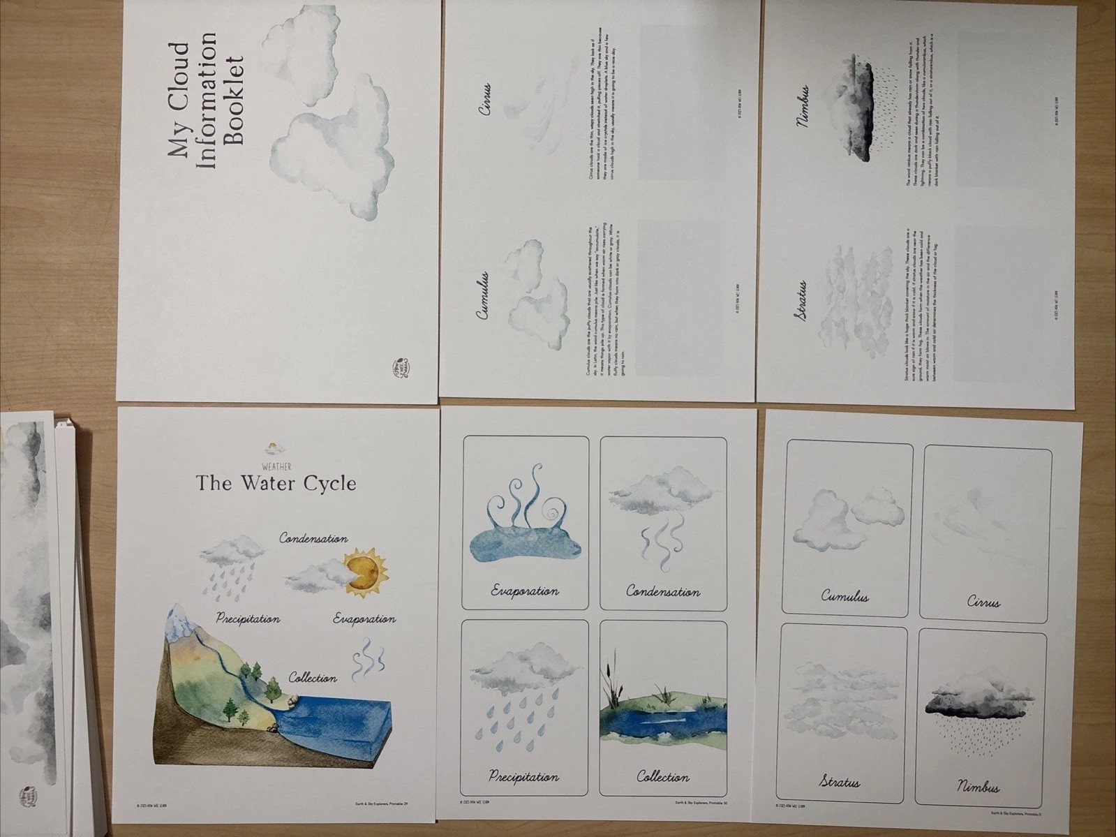 How Wee Learn Homeschool Curriculum Printables Kindergarten Science Animals Set