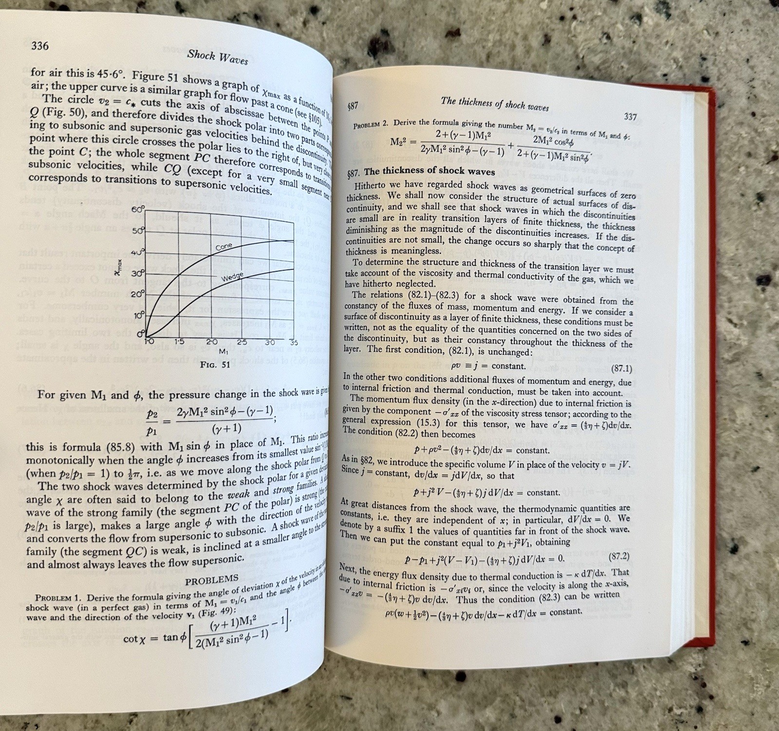 VTG 1968 Printing Landau & Lifshitz Fluid Mechanics 1st Edition HCVG
