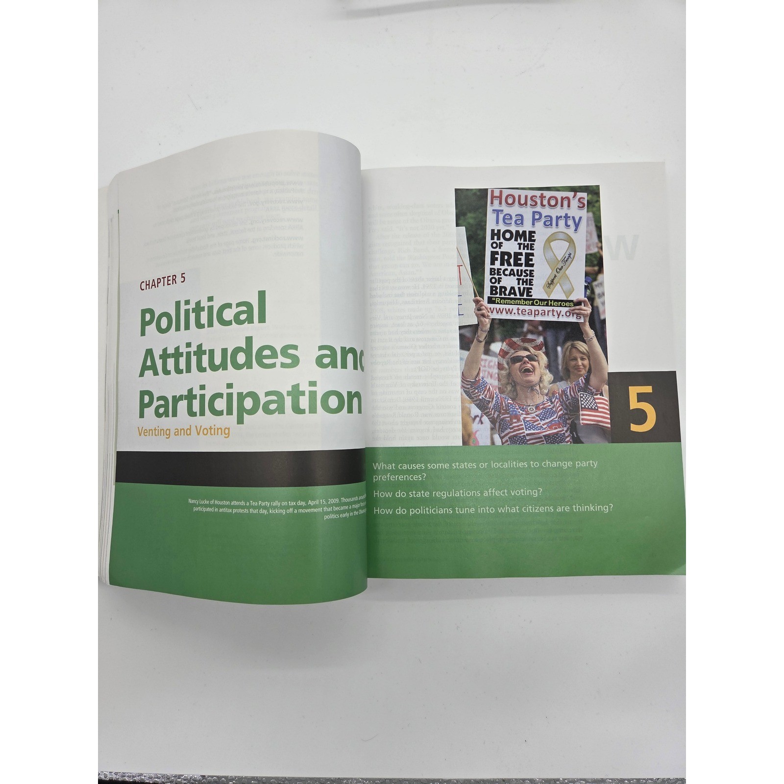 CQ Press Governing States and Localities 3rd Ed Blue Paperback Political Science