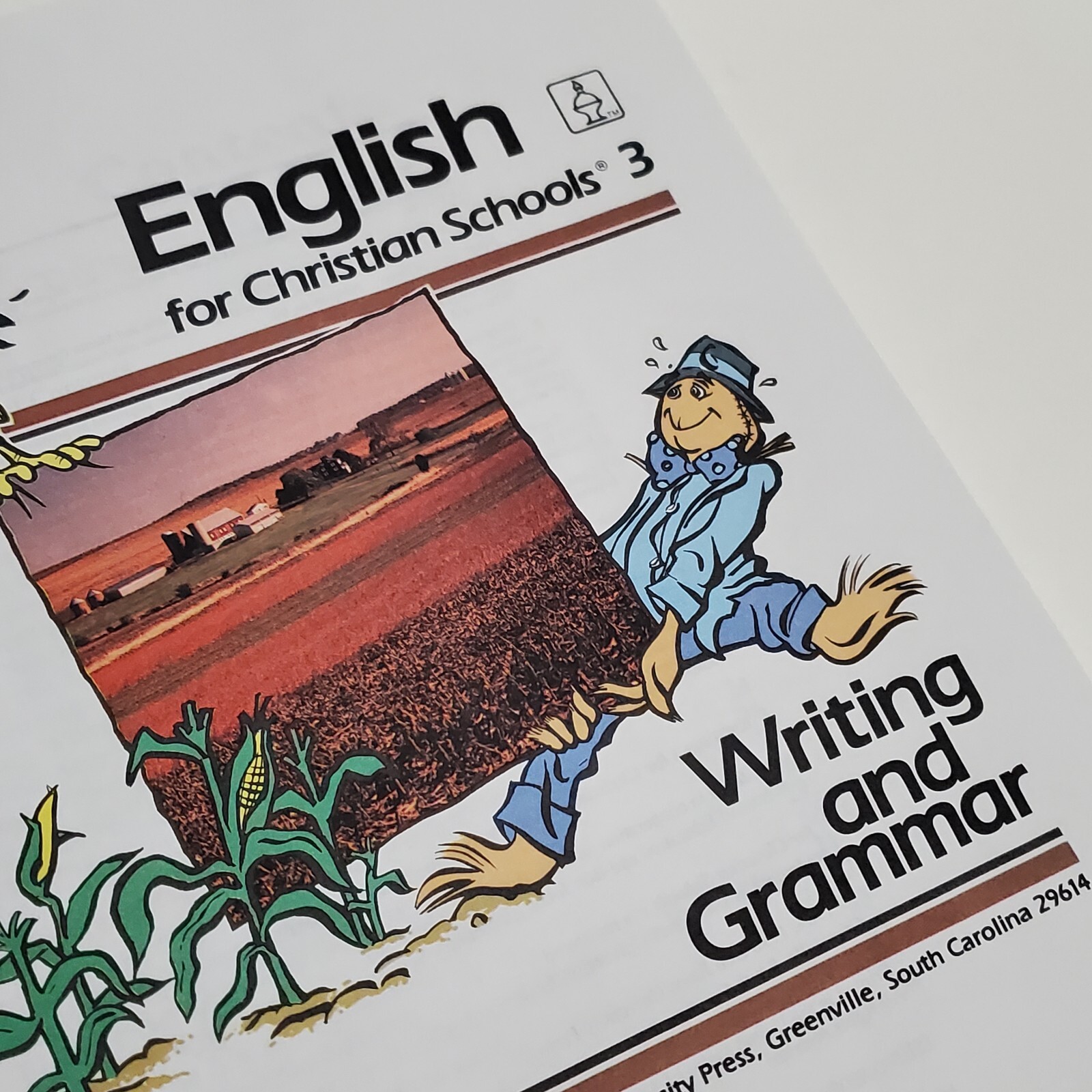 Bob Jones University English 3 Writing Grammar Teachers Guide Answer Book BJU