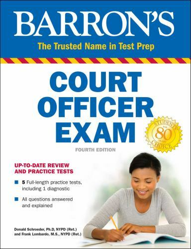 Barron’s Test Prep Ser.: Court Officer Exam by Frank A. Lombardo and Donald…
