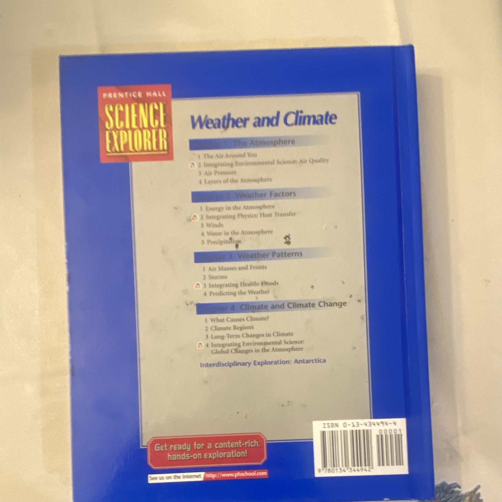 Prentice Hall Science Explorer Weather and Climate HC Prentice-Hall Staff