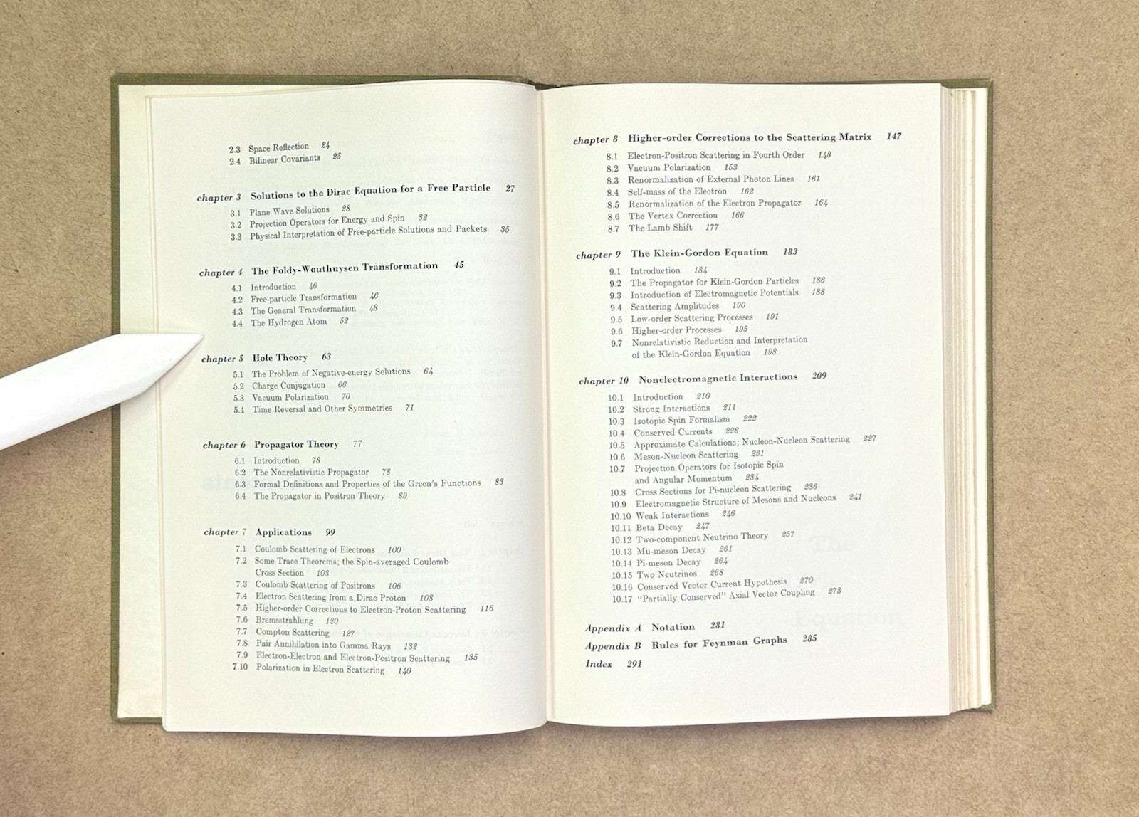 Vintage 1964 Relativistic Quantum Mechanics by Bjorken & Drell HCVG 1st Edition