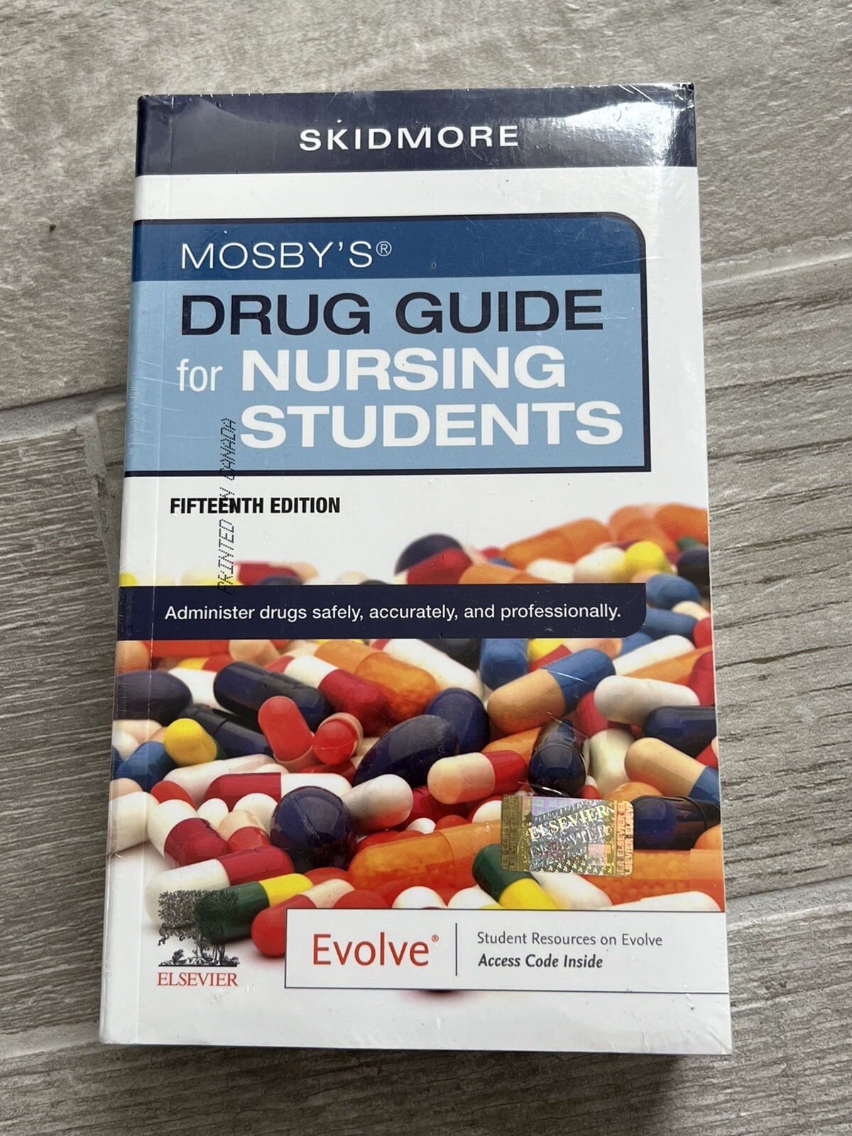 SEALED Mosby’s Drug Guide for Nursing Students by Linda Skidmore-Roth 2022 Trade
