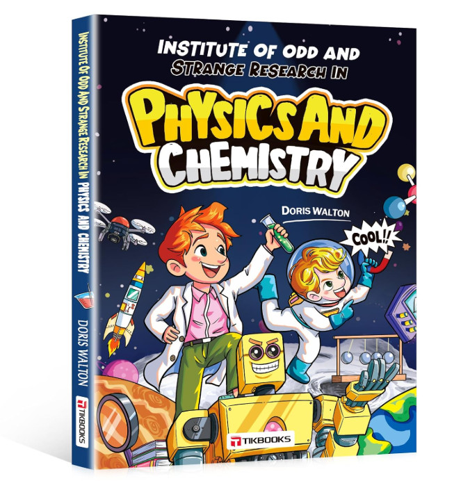 Educational STEM Comic Book Math Physics Chemistry for Kids Fun Learning Guide