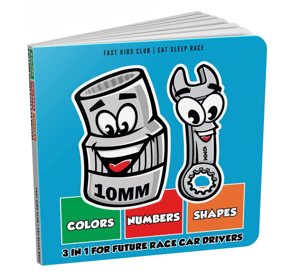 3 in 1 Colors Number Shapes Book (Baby, Children’s, Toddler Book)