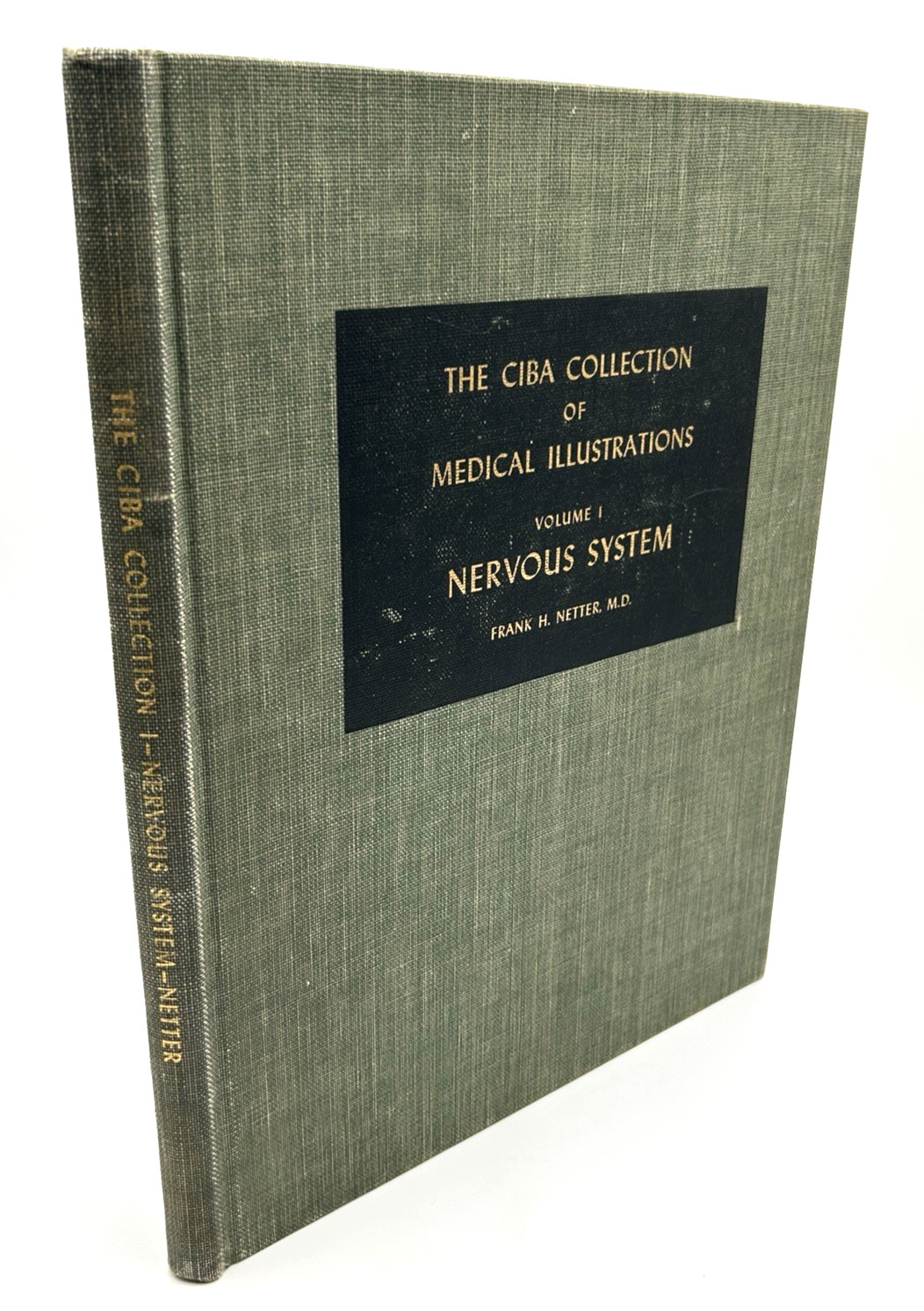 CIBA Collection Medical Illustrations, Nervous System Frank Netter 1957 1st Ed.