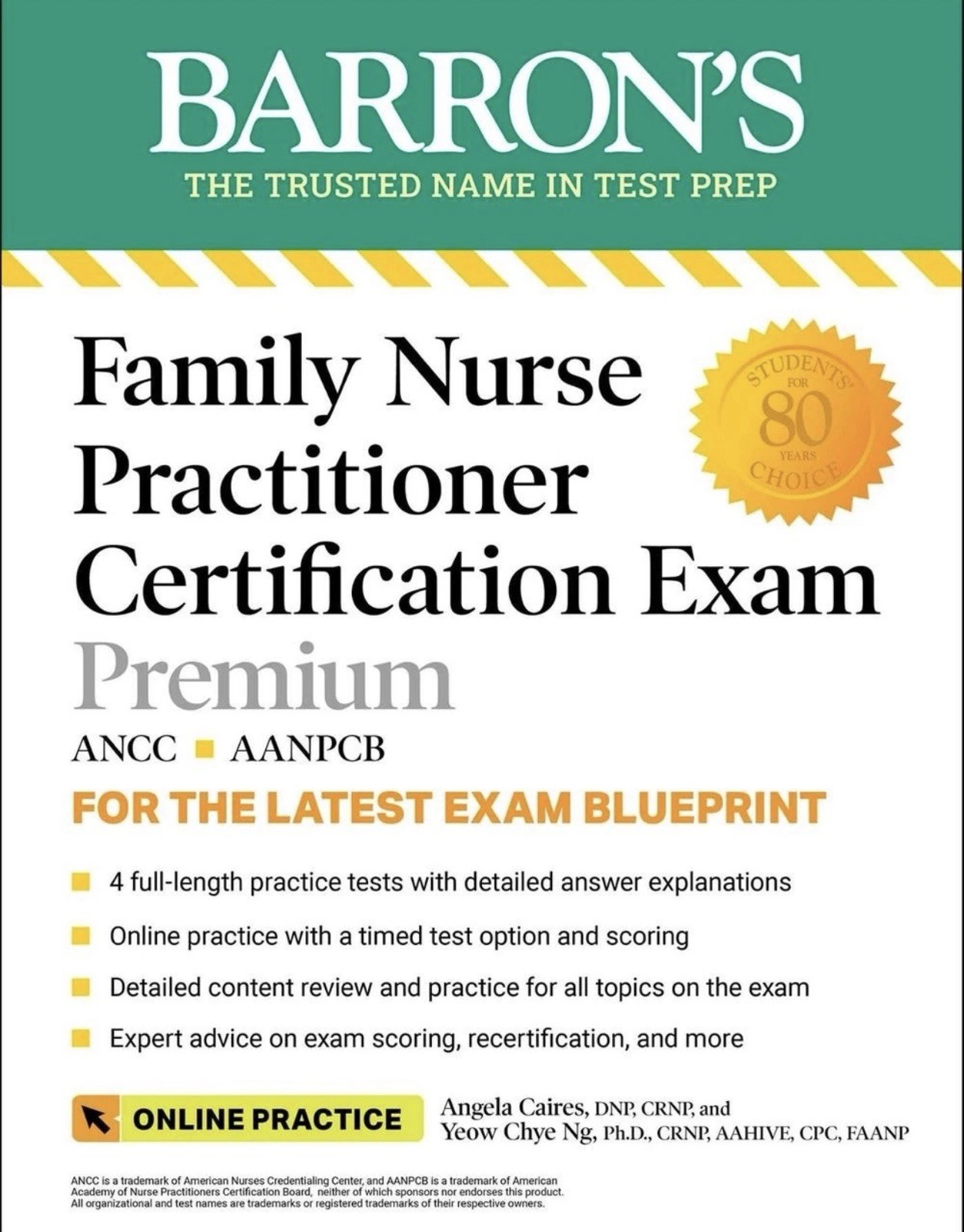 Family Nurse Practitioner Certification Exam Premium: 4 Practice Tests + Com…