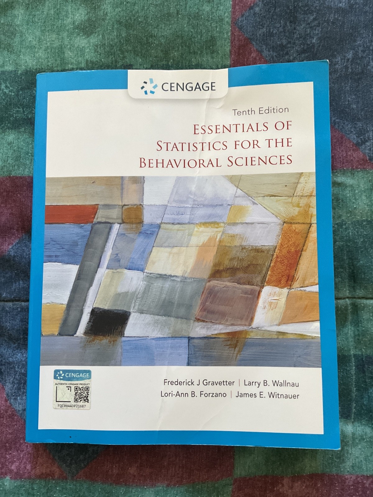 Essentials of Statistics for the Behavioral Sciences [MindTap Course List]