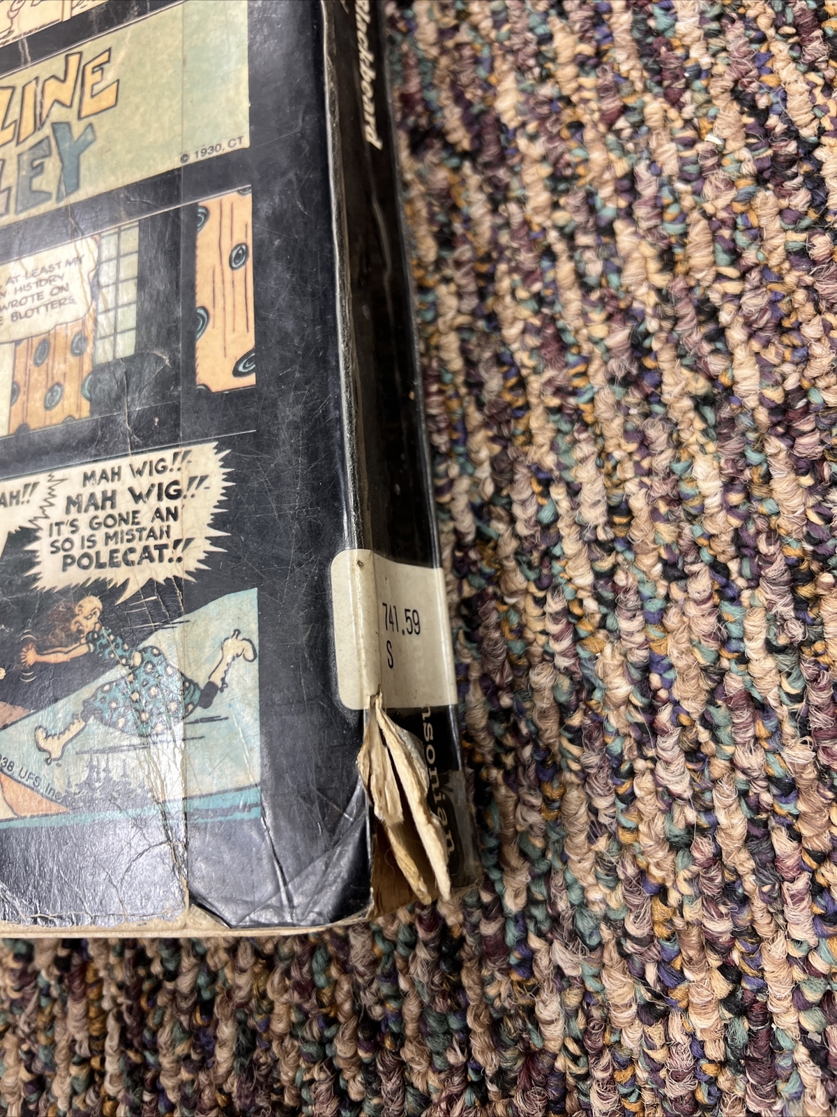 The Smithsonian Collection of NEWSPAPER COMICS 1977 Oversize Book