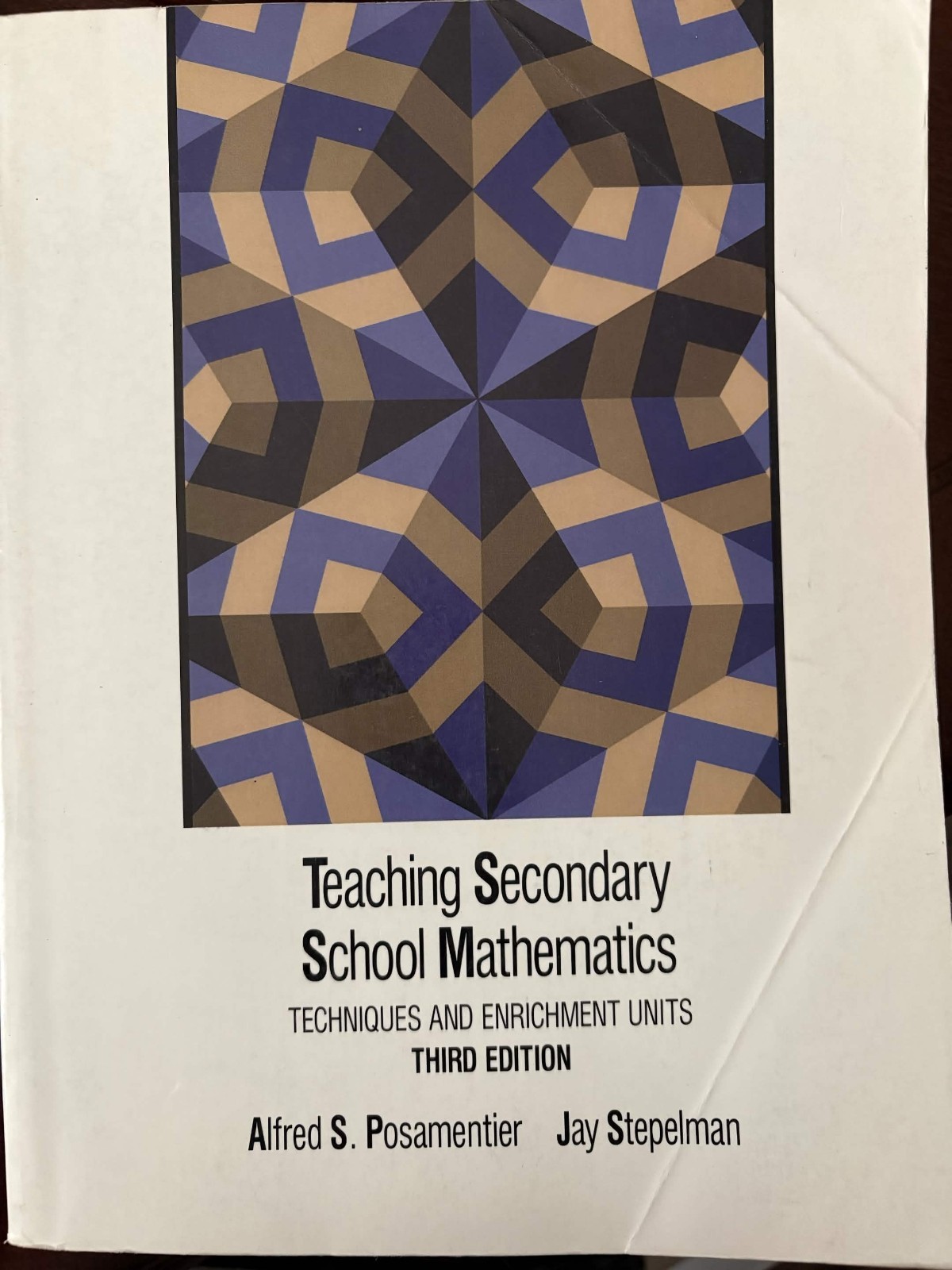 Teaching secondary school mathematics Alfred Posamentier