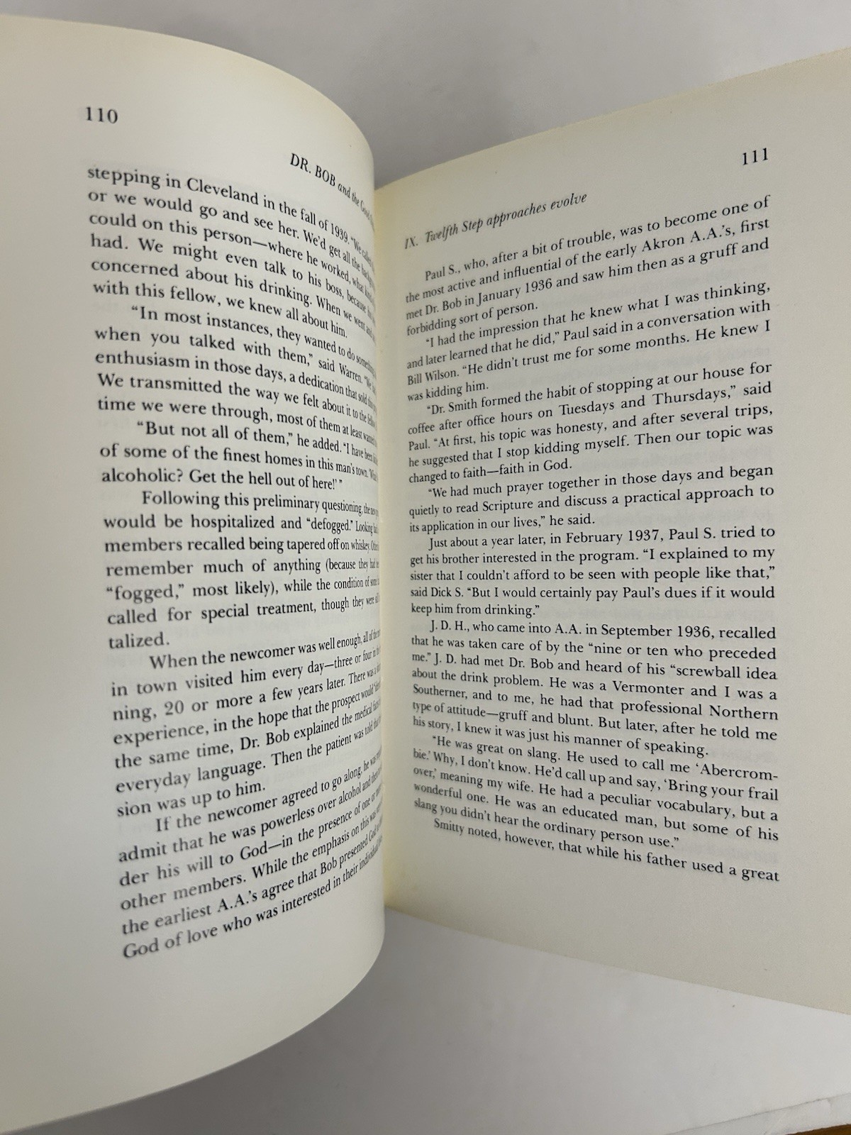 Dr. Bob and the Good Oldtimers – Alcoholics Anonymous – 2nd Print HCDJ