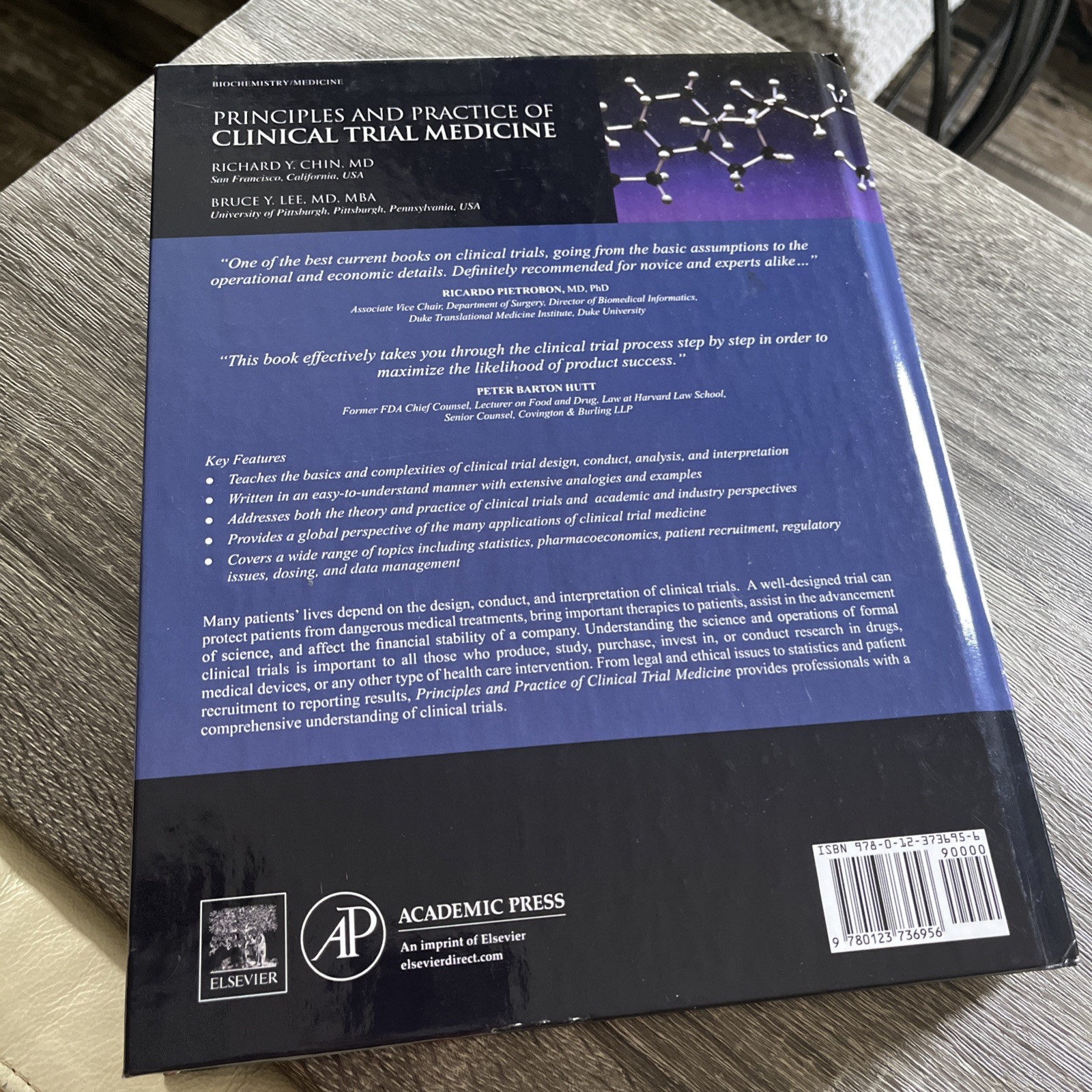 Principles and Practice of Clinical Trial Medicine – Hardcover – New
