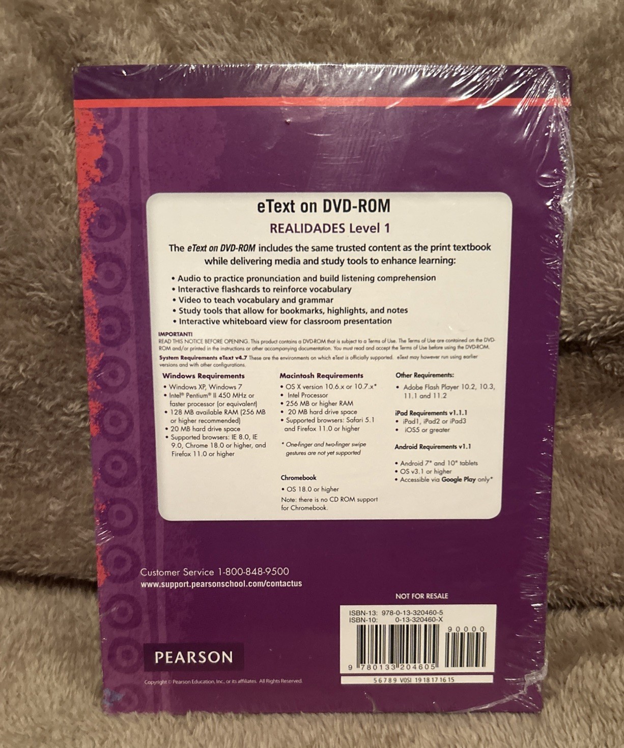Realidades 2014 Student Edition Etext Dvdrom Level 1 by Prentice-Hall Staff…