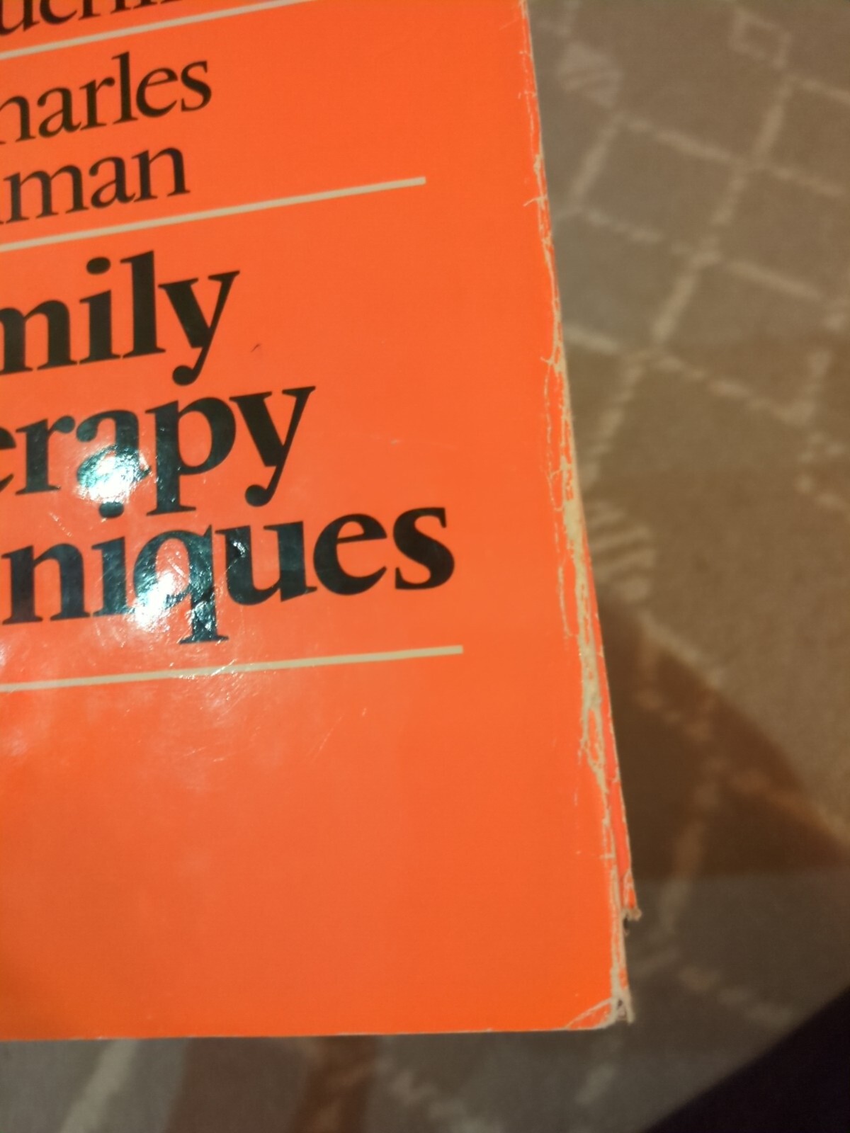 Family Therapy Techniques (By Salvador Minuchin And H.Charles Fishman)