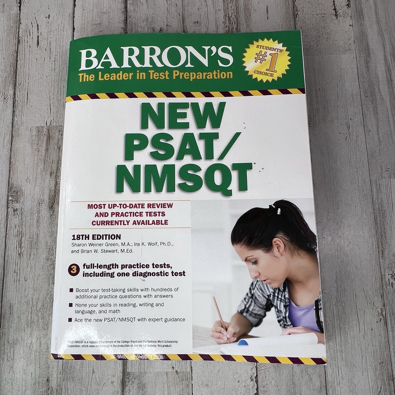 Barron’s PSAT/NMSQT by Sharon Weiner Green, Ira K. Wolf and Brian W. Stewart…