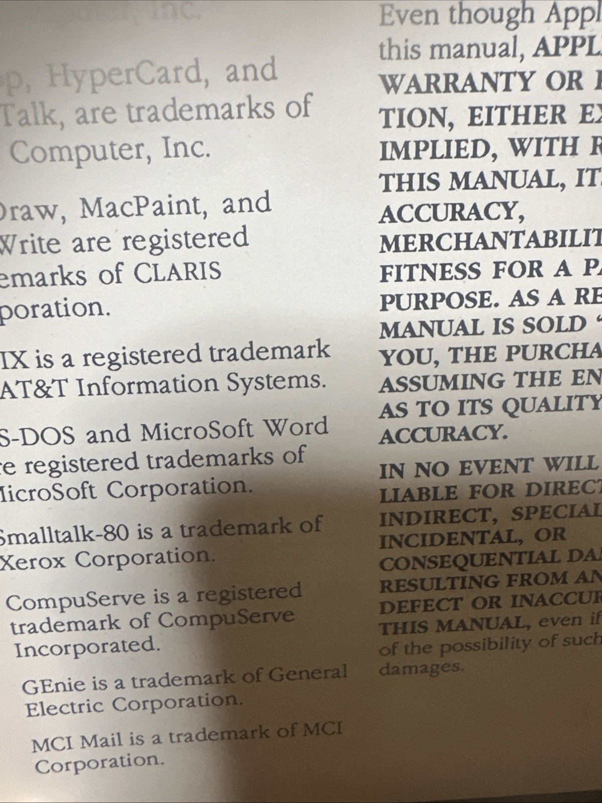 Macintosh Programmer’s Introduction to the Macintosh Family 1988 Hardcover