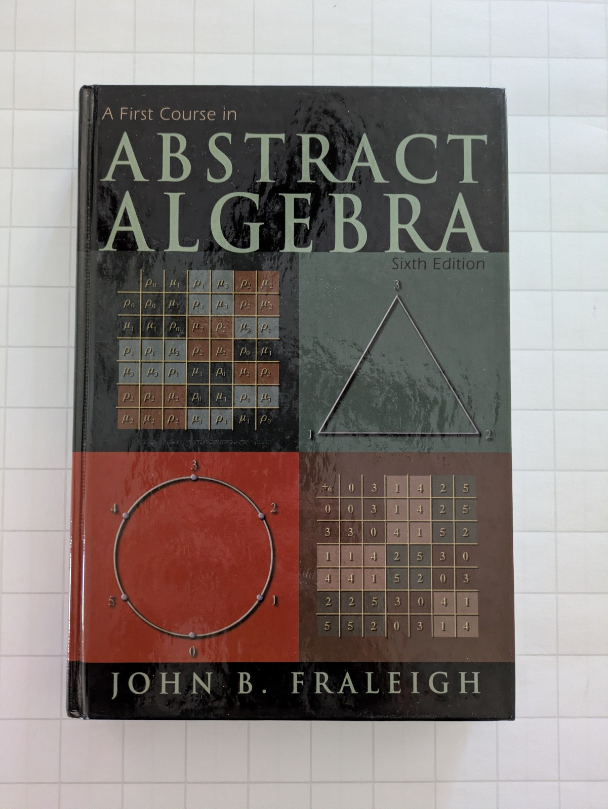 A First Course in Abstract Algebra (6th Edition) – Fraleigh – HC