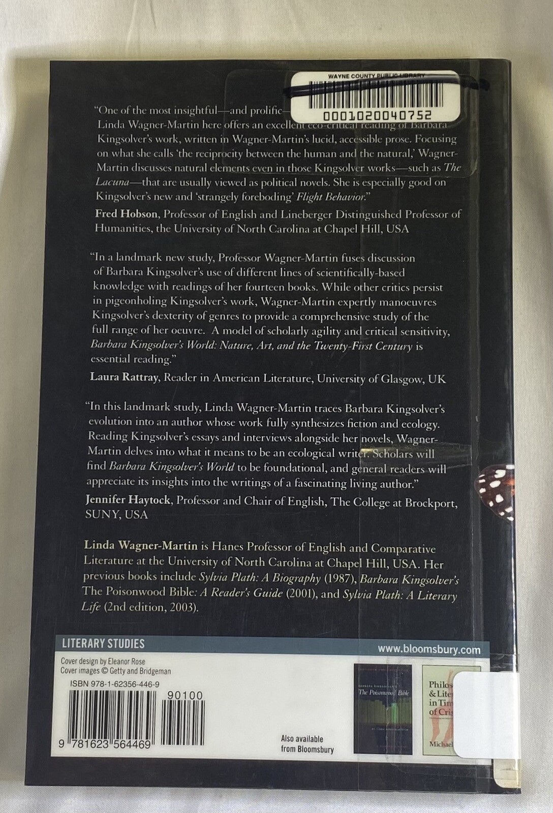 BARBARA KINGSOLVER’S WORLD: NATURE, ART, AND THE Linda Wagner-martin Ex Library