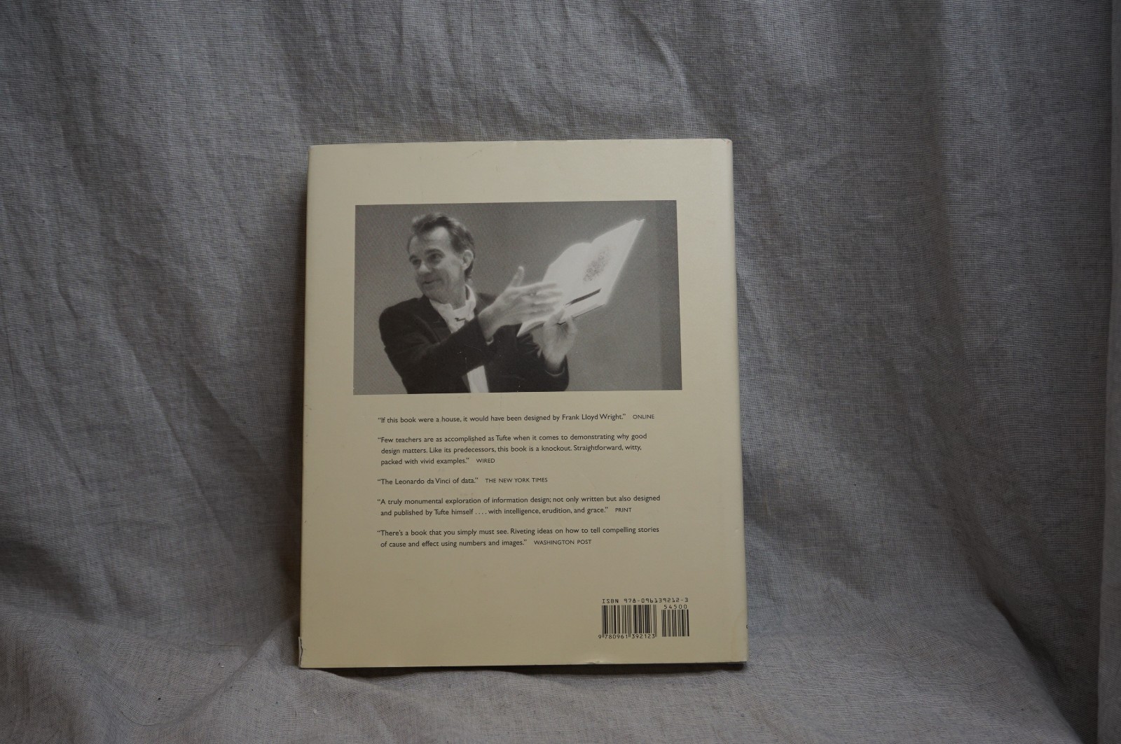 Visual Explanations by Tufte, Edward R. Dust Cover is Smudged, and Corner Dinged