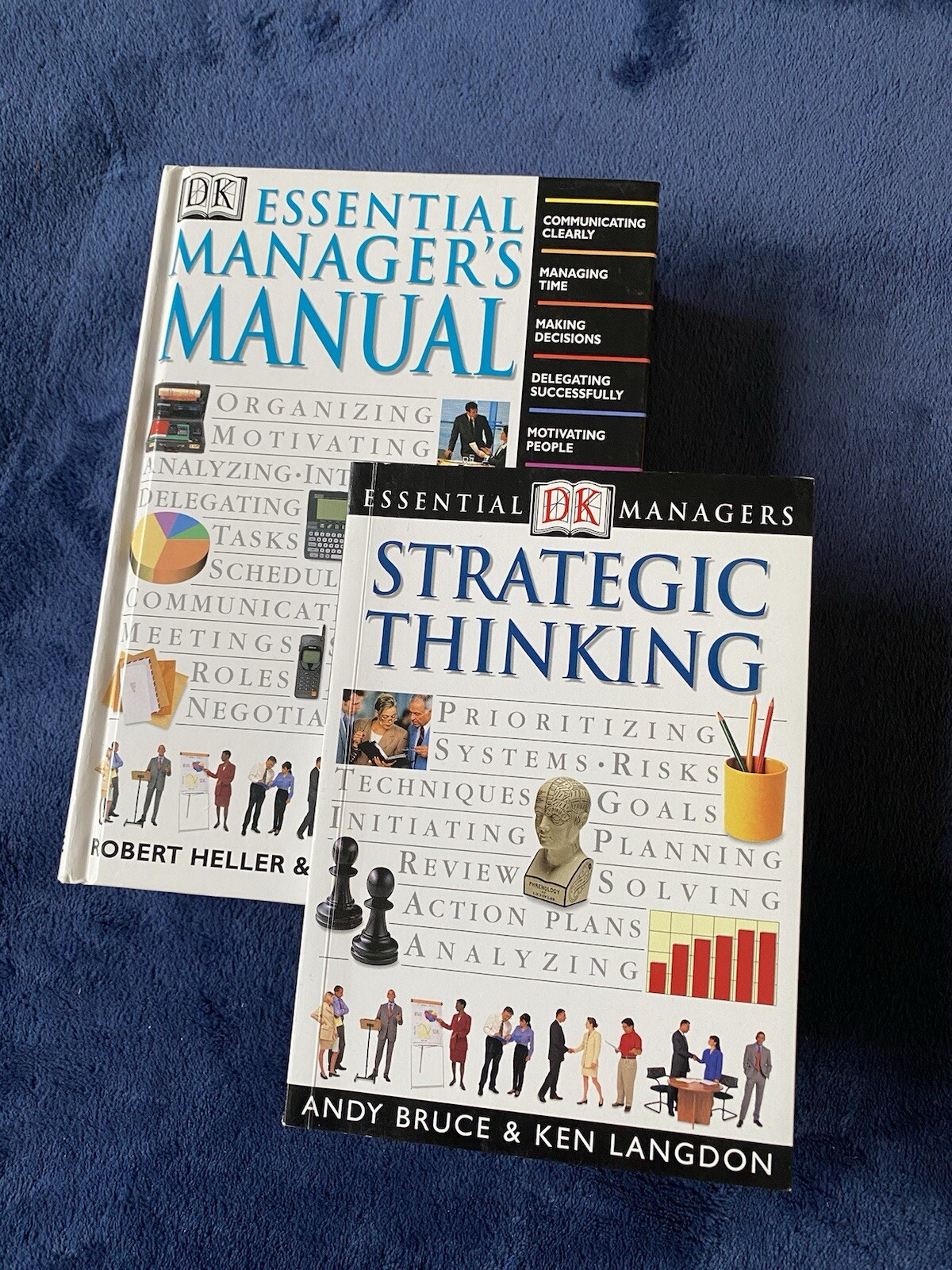 ESSENTIAL MANAGERS MANUAL & STRATEGIC THINKING BOOKS