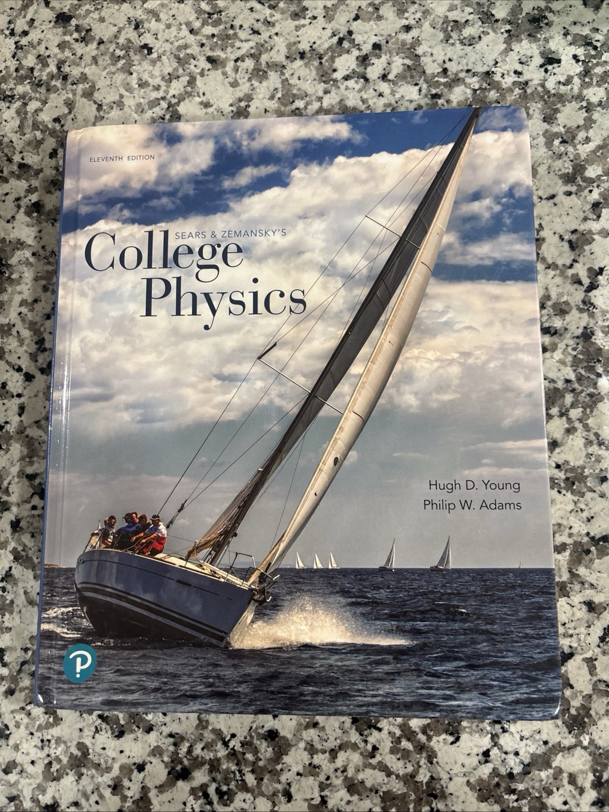 College Physics – Hardcover, by Young Hugh; Adams Philip – Good