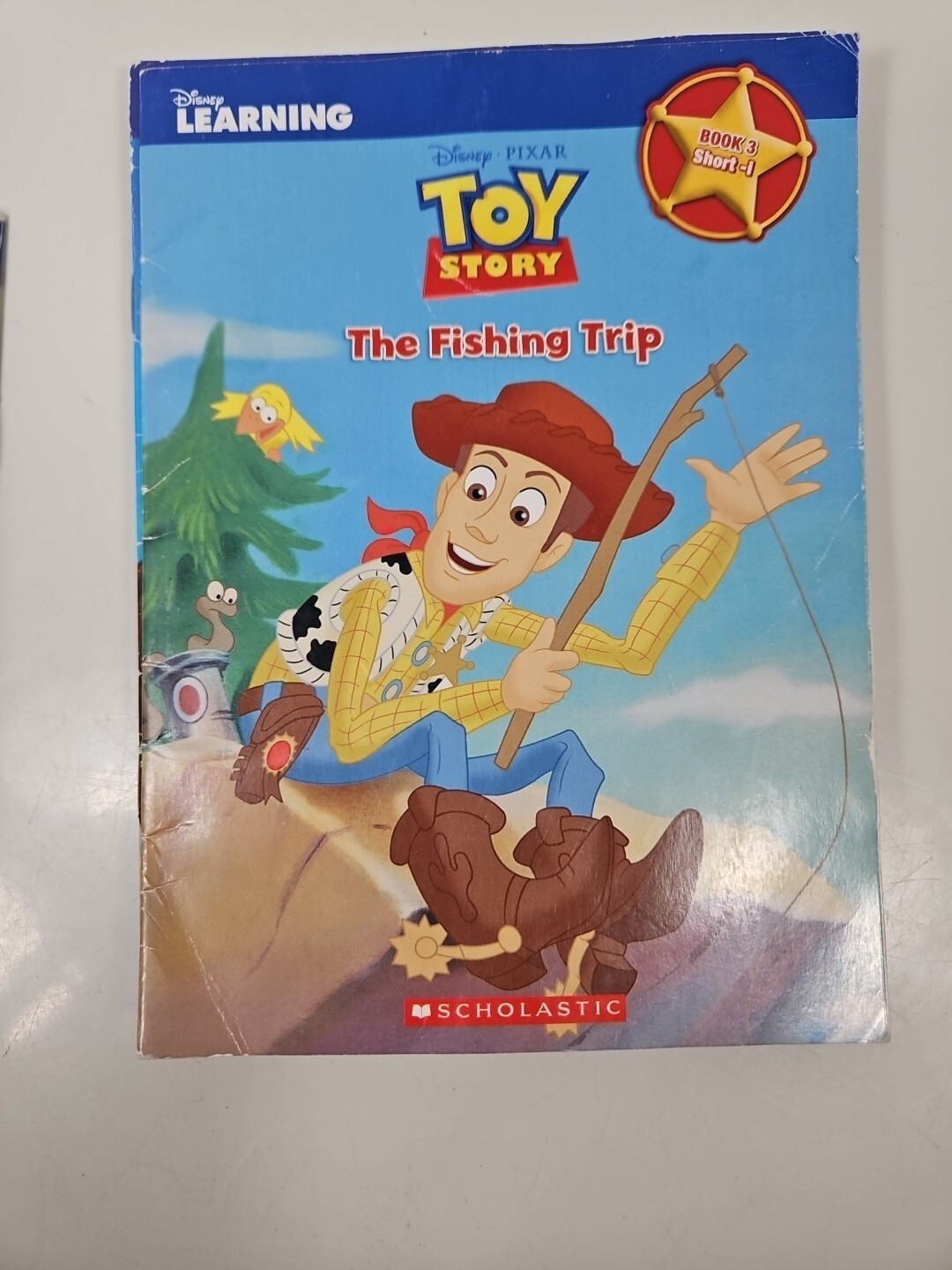 Disney LEARNING TOY STORY BOOK LOT PIXAR SCHOLASTIC 9 BOOK SET WOODY BUZZ GUC