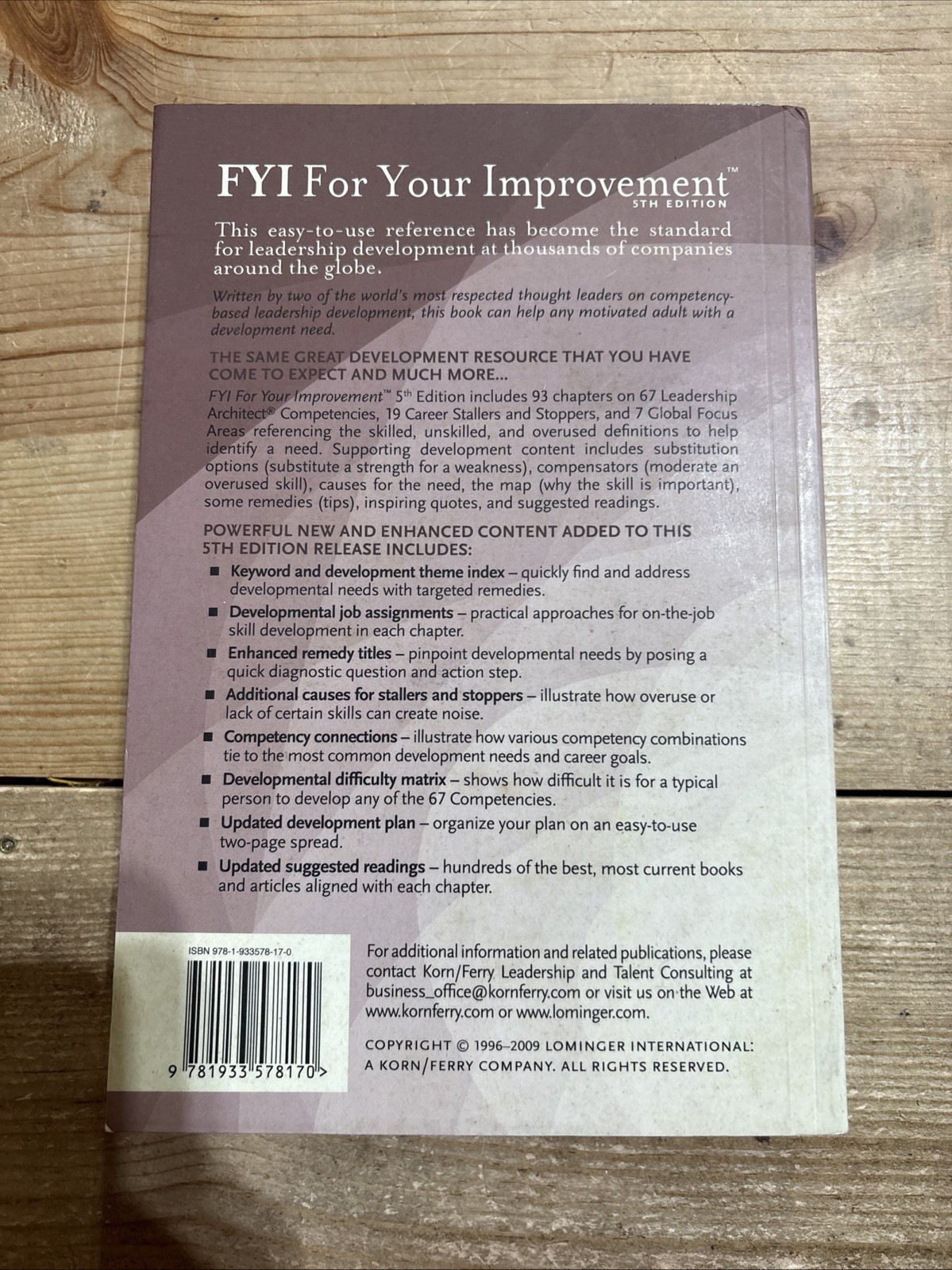 FYI for Your Improvement : A Guide for Development and Coaching for Learners,…