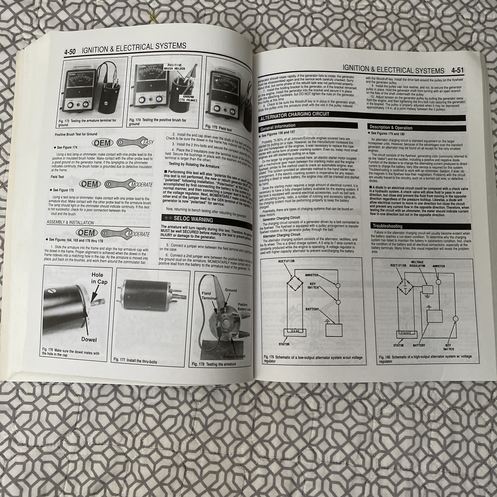 JOHNSON/EVINRUDE OUTBOARDS 1973-89 REPAIR MANUAL By Clarence W. Coles & Joan
