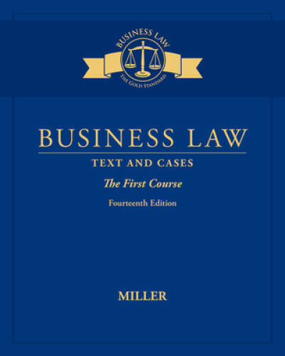 Business Law Text Cases The – GOOD