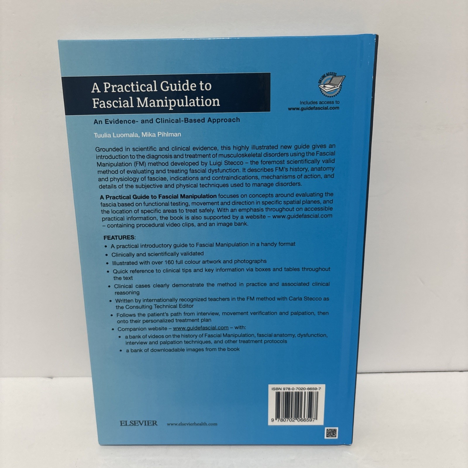 A Practical Guide to Fascial Manipulation Luomala Pilman Hammer Stecco Hardcover