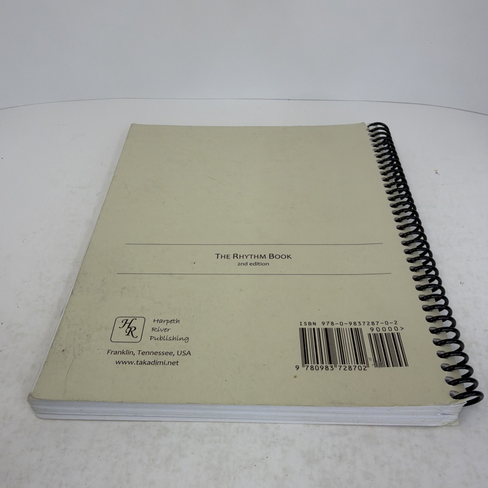 The Rhythm Book 2nd Edition 2009 Spiral by Richard Hoffman