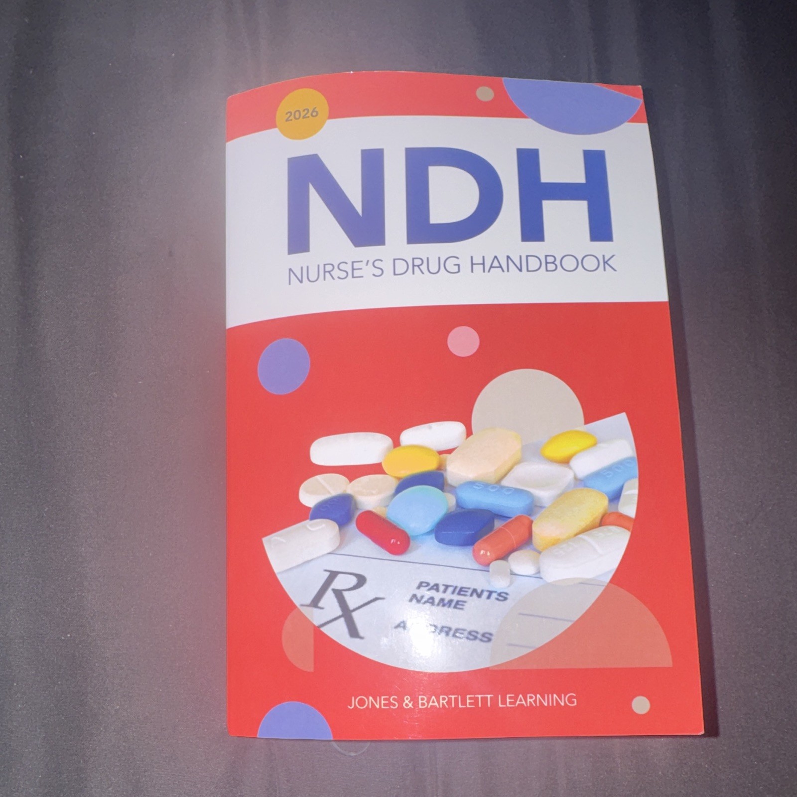 Jones & Bartlett NDH Nurse’s Drug Handbook 2026 Paperback Illustrated 1630p