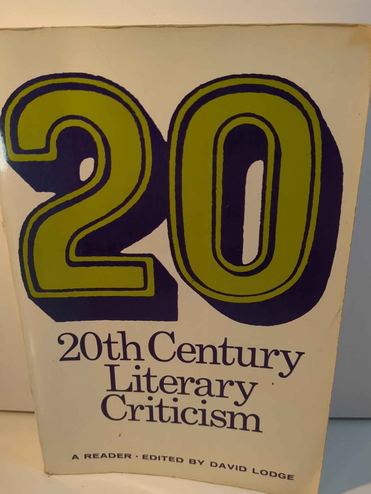 20th Century Literary Criticism by David Lodge 1972 A Reader Longman Group