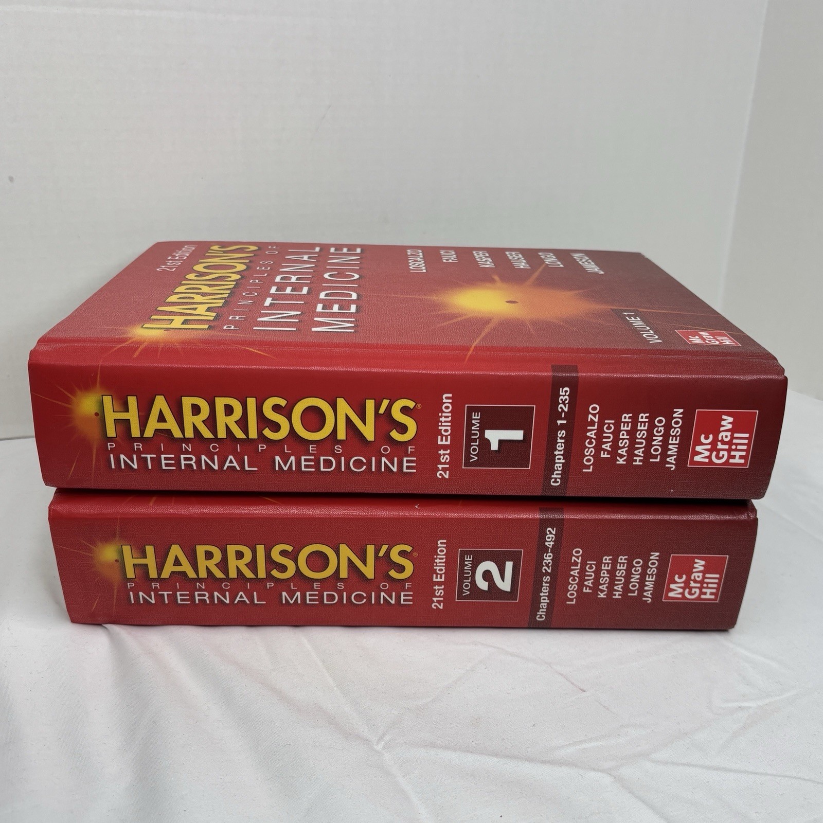Complete Set Vol 1 2 Harrison’s Principles Of Internal Medicine (21st Ed 2022)