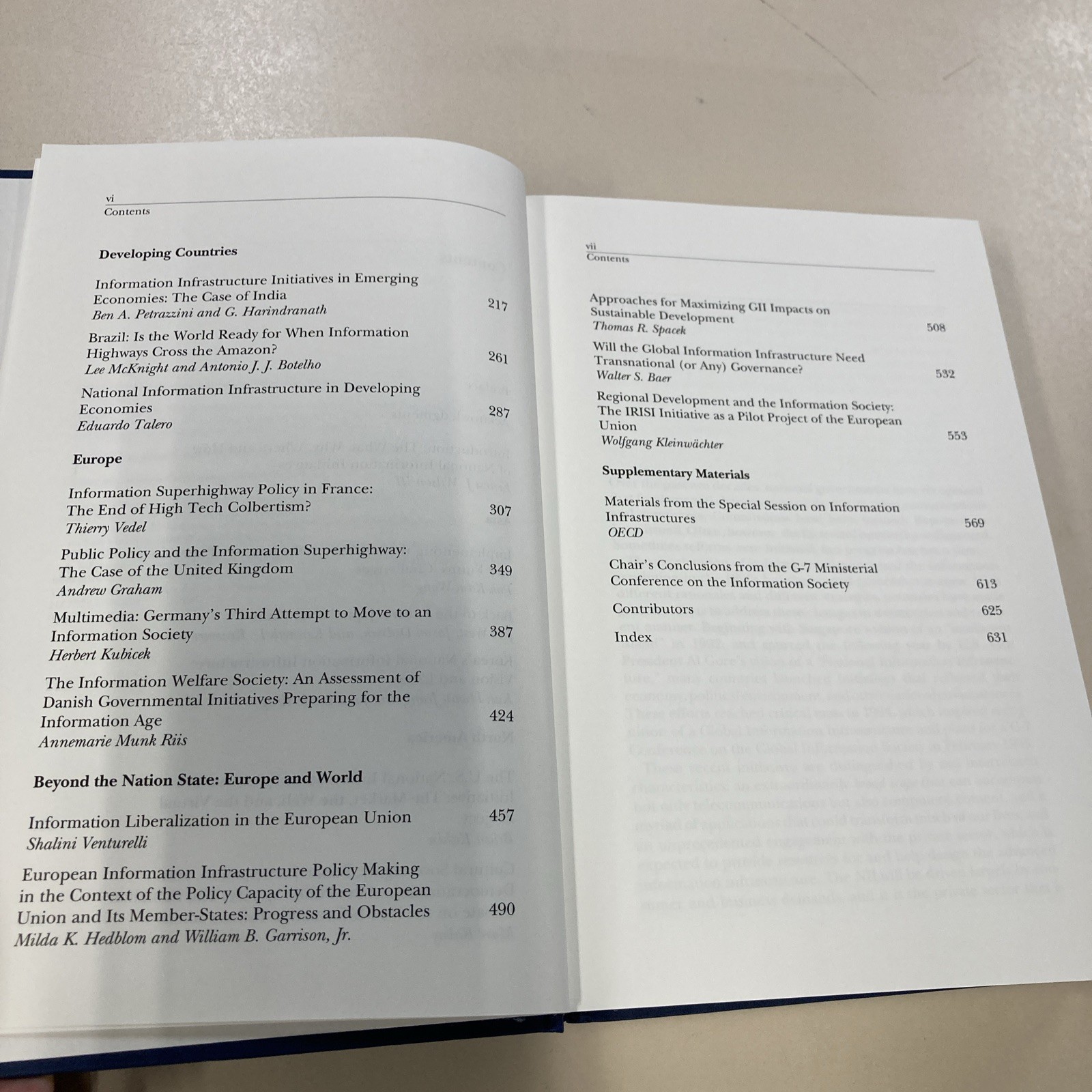 National Information Infrastructure Initiatives HC Kahin and Wilson 1997