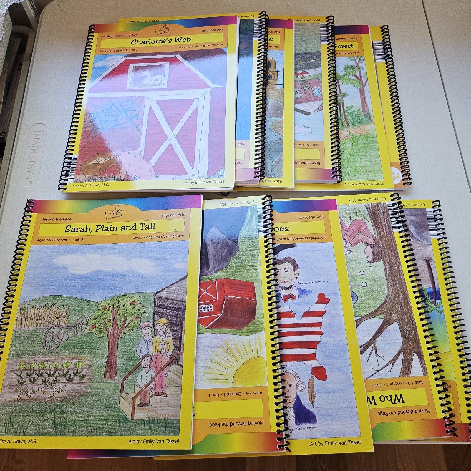 Moving Beyond The Page Age 7-9 Full Year Language Arts – No Owl Pellet Kit