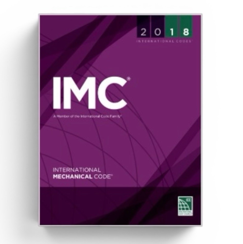 New International Code Council 2018 International Mechanical Code Free Shipping