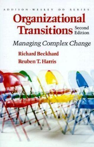 Organizational Transitions: Managing Co- 0201108879, Richard Beckhard, paperback