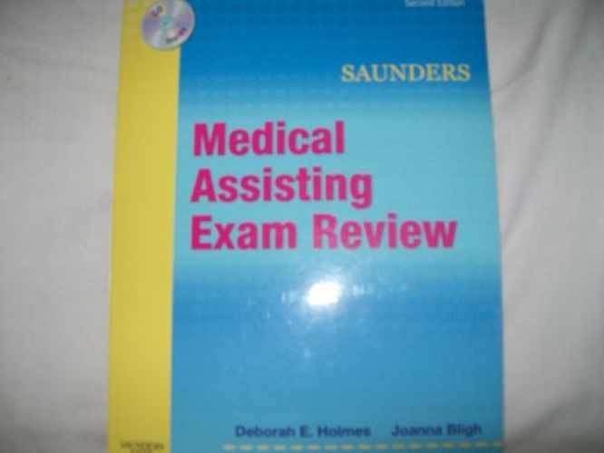 Saunders Medical Assisting Exam – Paperback, by Barbier Holmes RN – Acceptable n