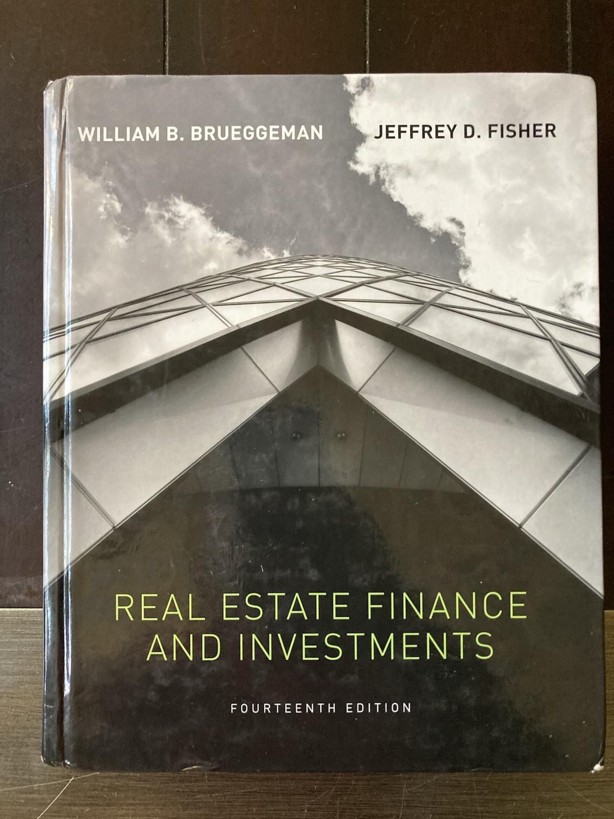 Real Estate Finance and Investments 14th Ed by Brueggeman 2011 hardcover (1)
