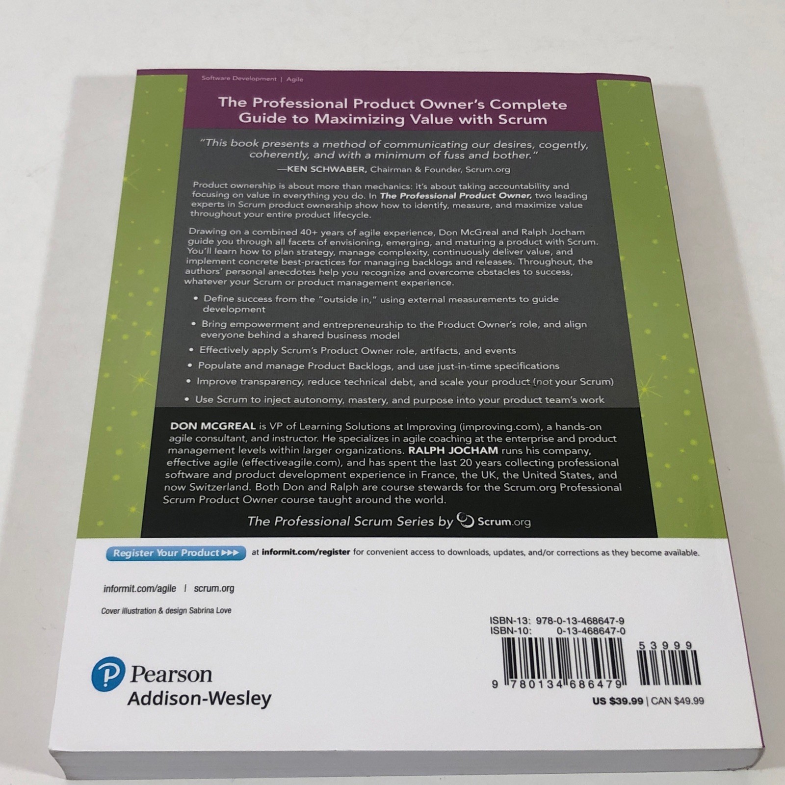 The Professional Product Owner: Leveraging Scrum as a Competitive Advantage