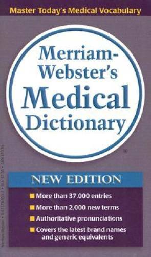 Merriam-webster’s Medical Dictionary – Mass Market Paperback – GOOD