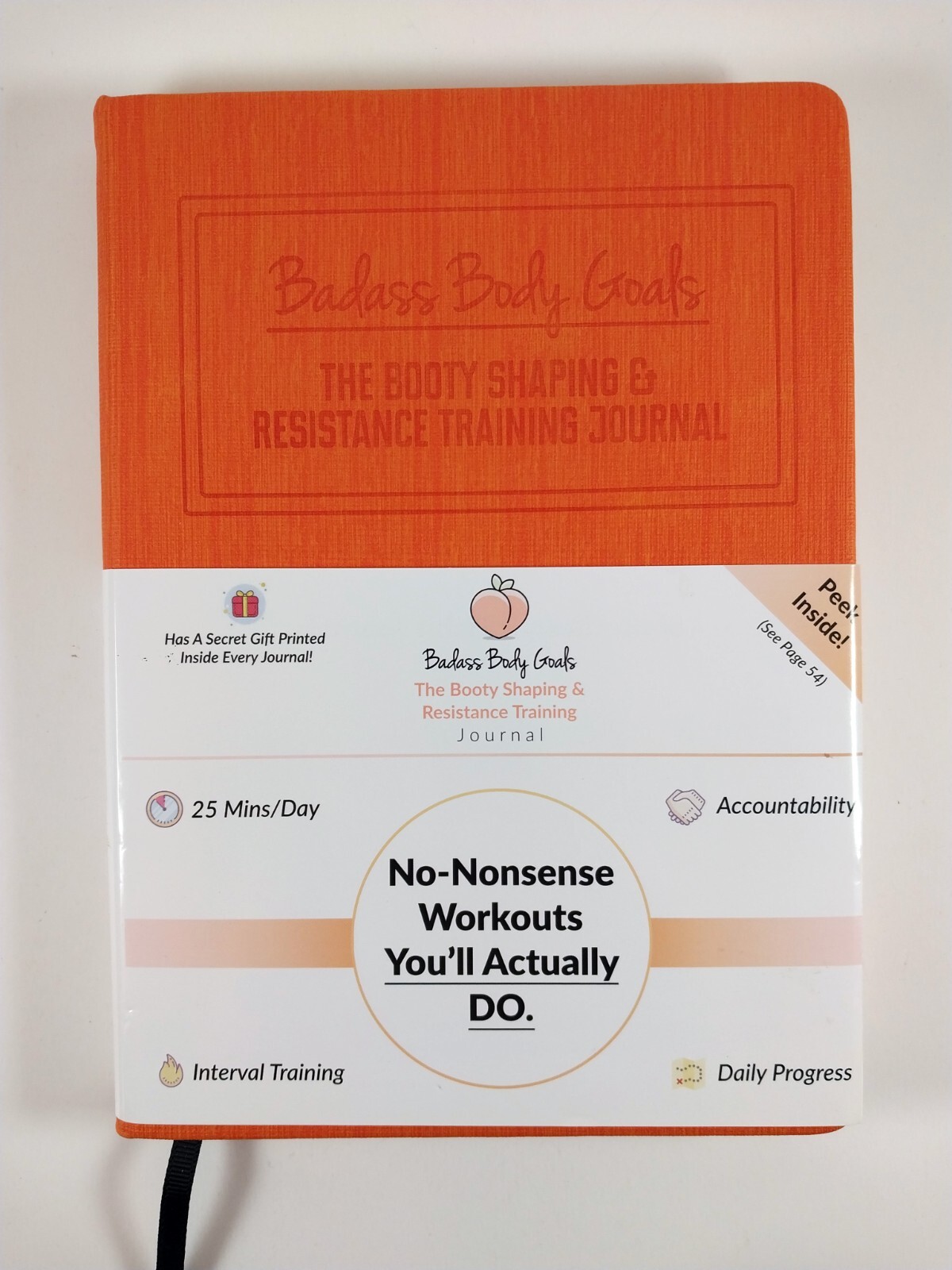 Badass Body Goals : Booty Shaping & Resistance Training Journal (2019, Stock)