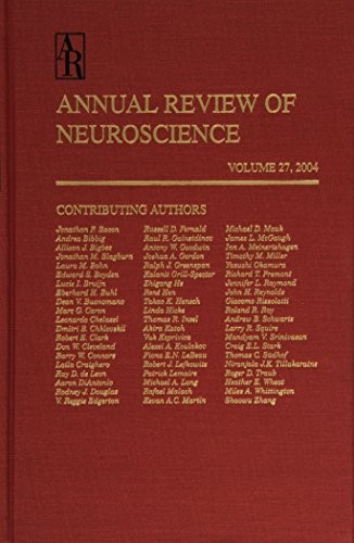 ANNUAL REVIEW OF NEUROSCIENCE 2004 By Steven E. Hyman & Thomas M. Jessell