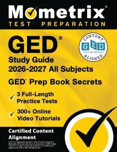 Matthew Bowling GED Study Guide 2026-2027 All Subjects – 3 Full-Leng (Paperback)